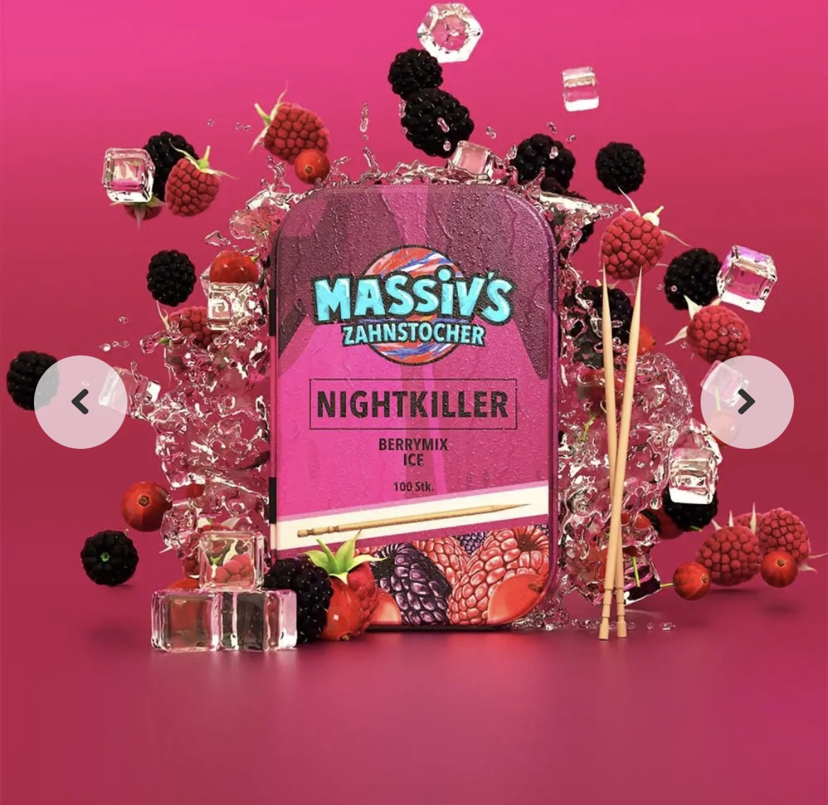 Massiv's Zahnstocher - Sommer in Beirut - 10stk - im Gebinde 