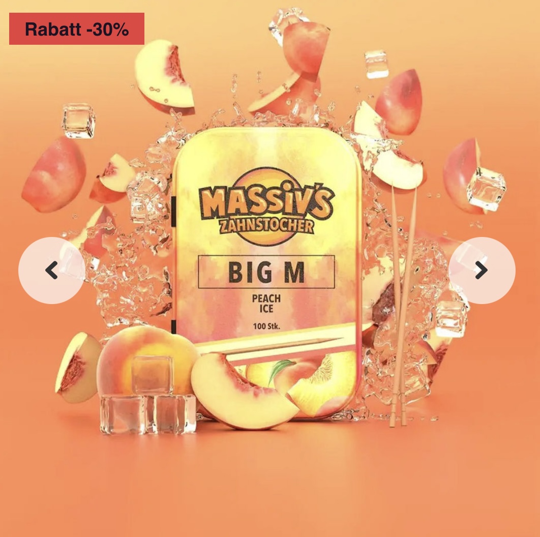 Massiv's Zahnstocher - Sommer in Beirut - 10stk - im Gebinde 