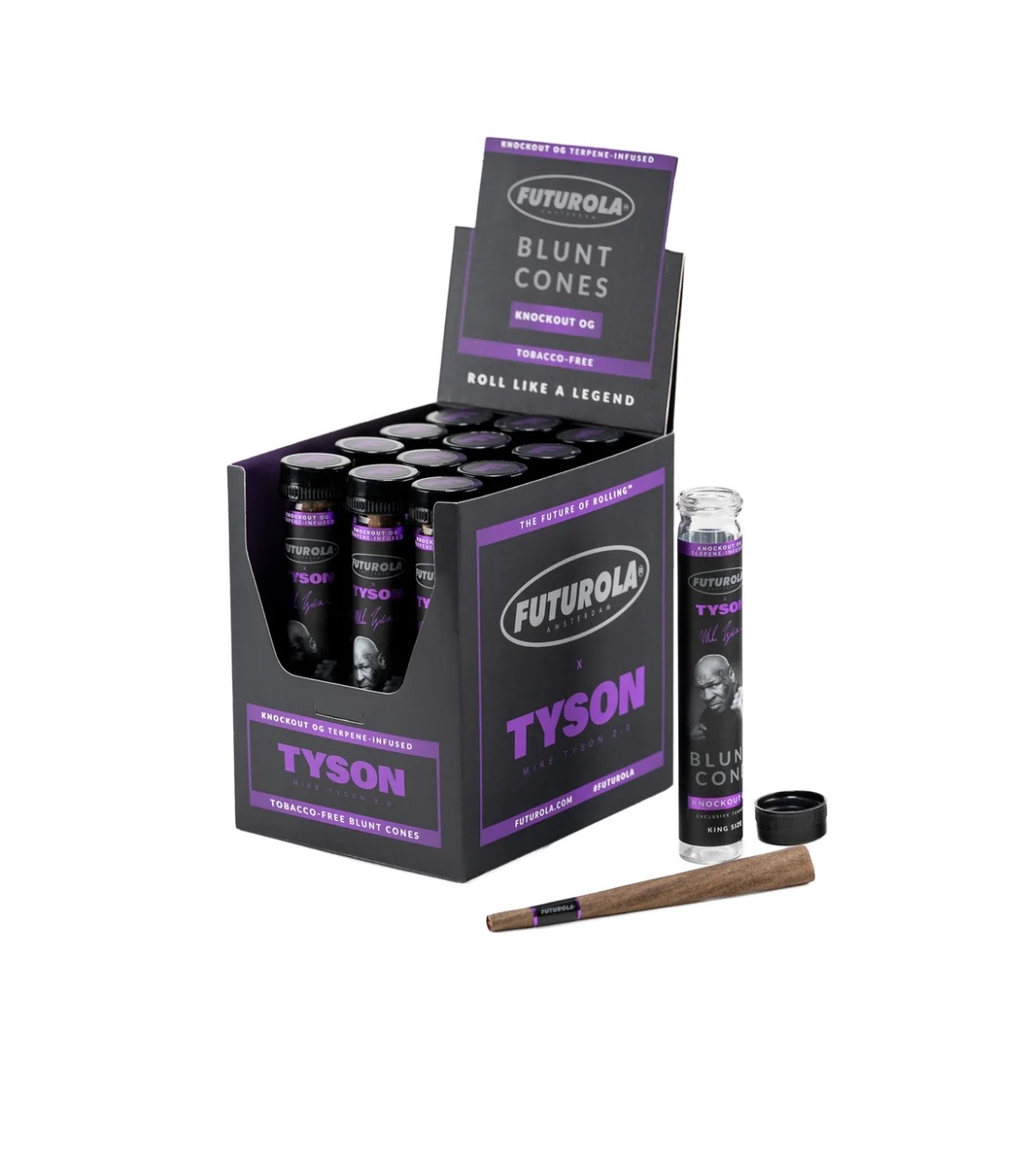 Futurola Tyson&SnoopDogg Blunt Cones (25STK)