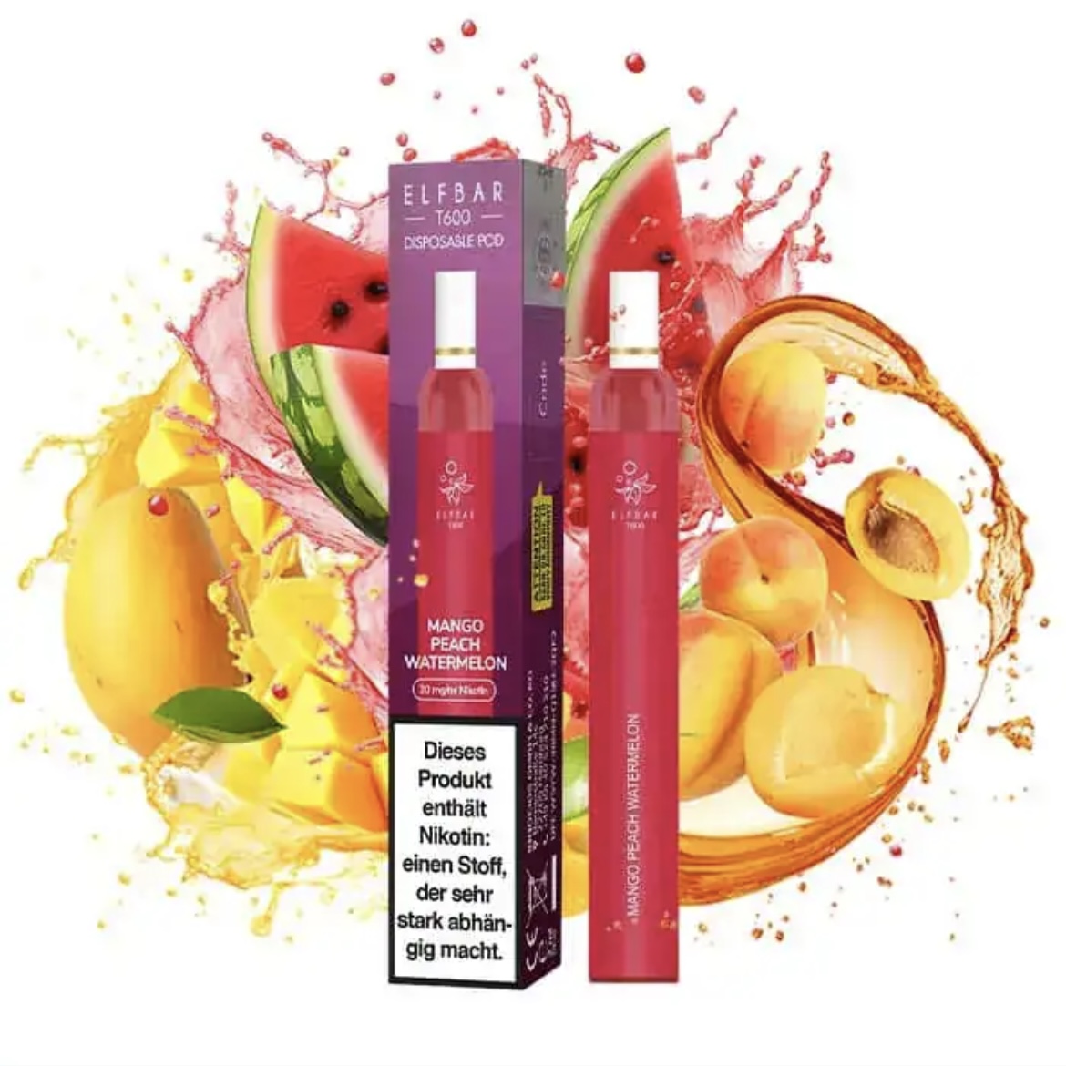 ELFBAR T600 Einweg E-Zigarette - 10stk - im Gebinde 