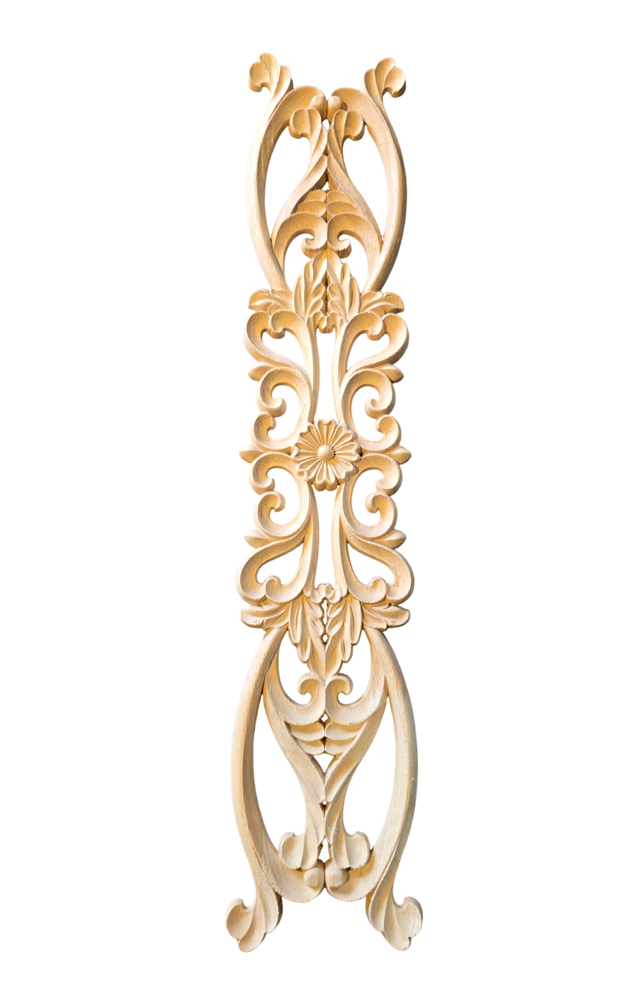 Aplique decorativo de madera