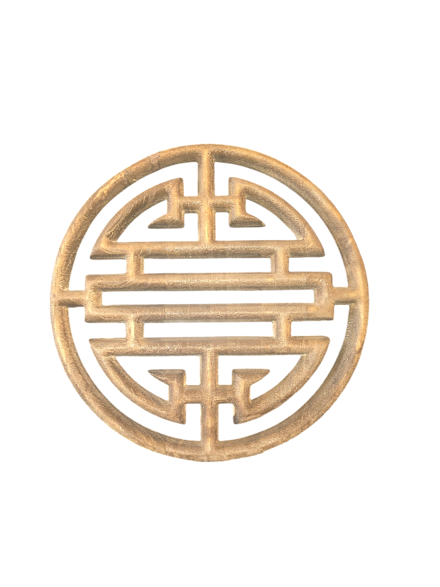 Adorno decorativo madera estilo oriental
