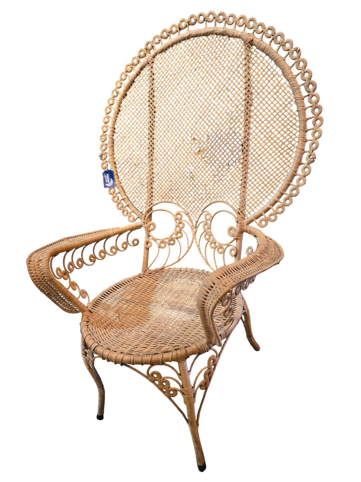 Indonesia silla tejida diseño real