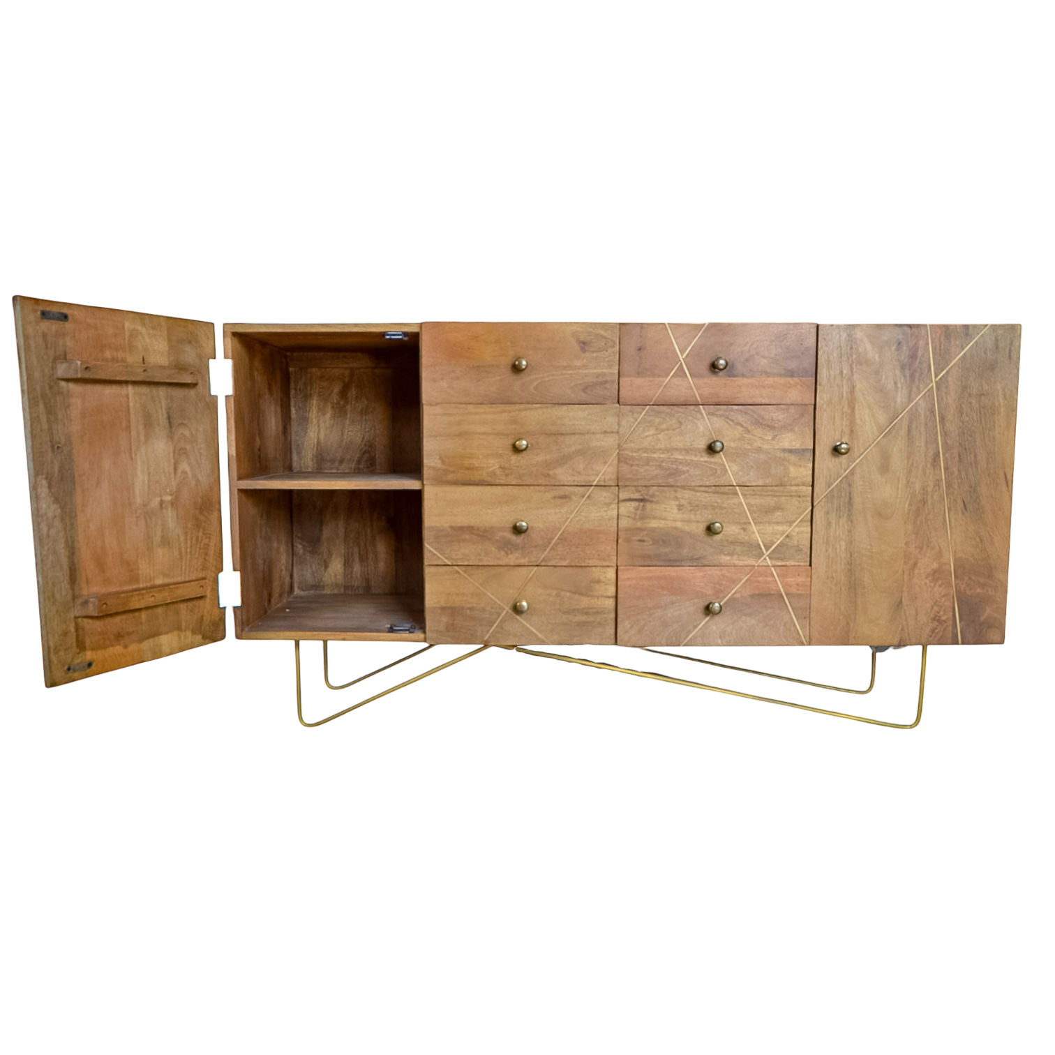 BUFETERO INDIA 2P 6C TRIKONA INMU1901