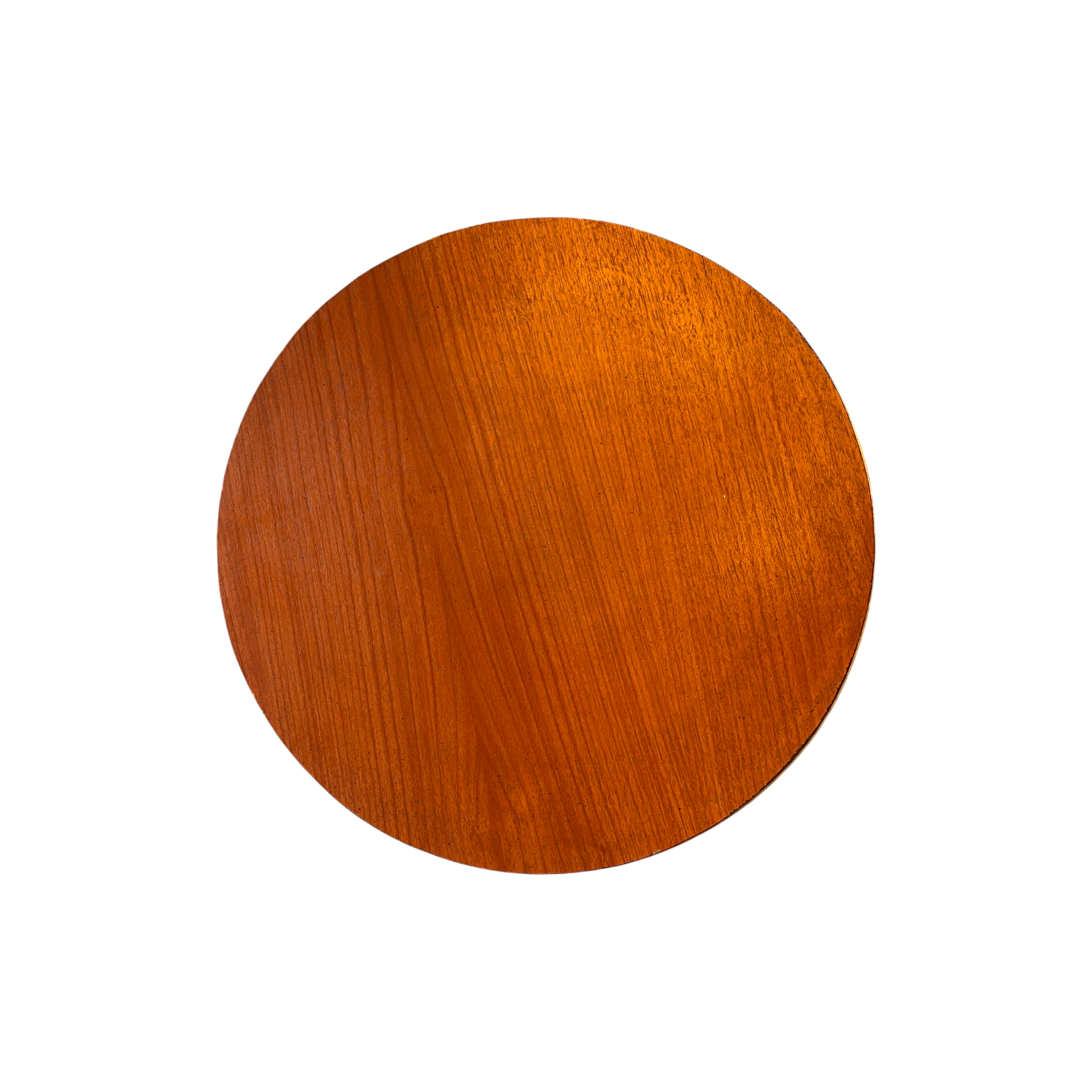 Mesa auxiliar acero y madera 