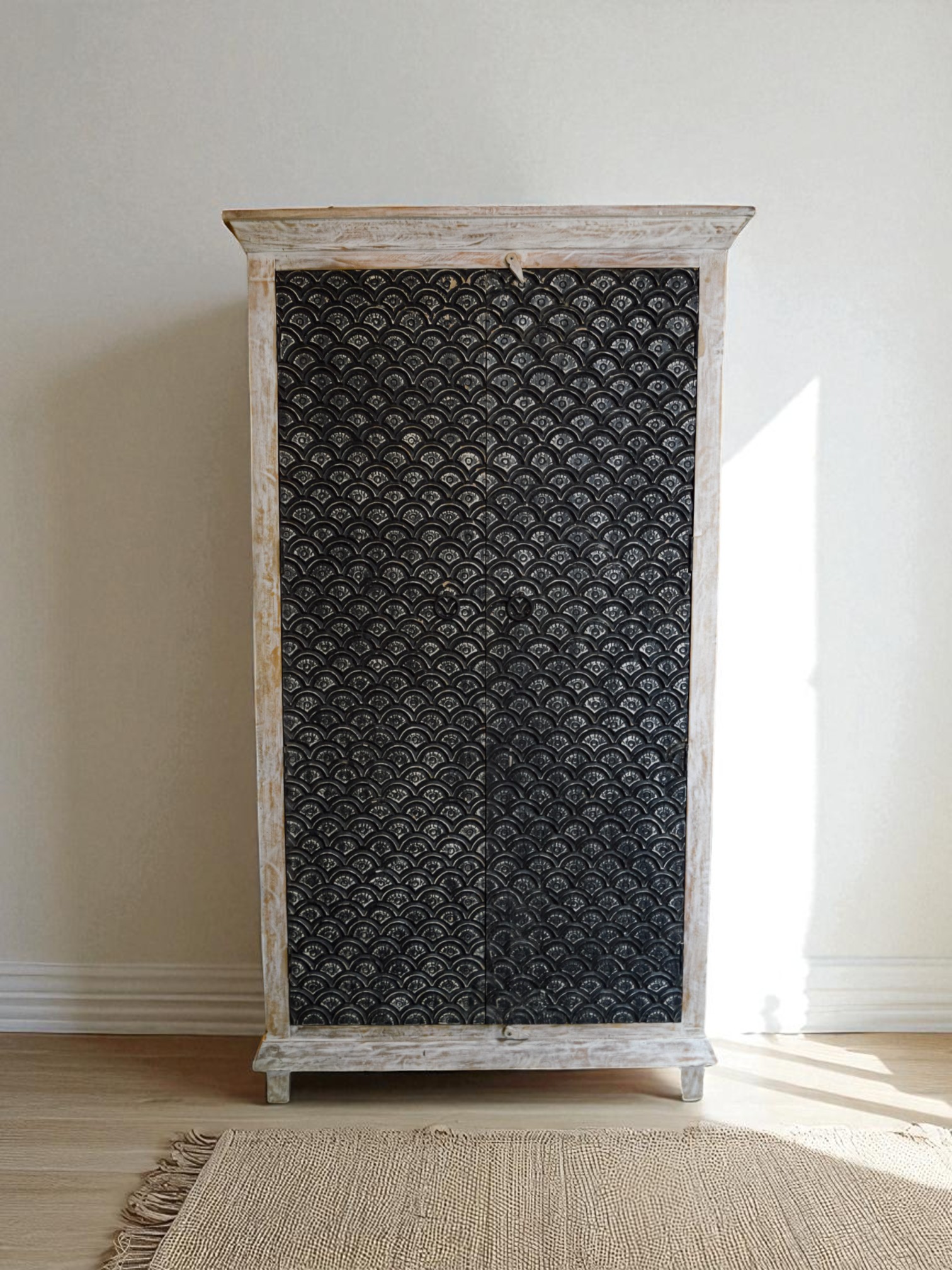 ARMARIO 2P INDIA TALLADO KALINDI  INMU1601