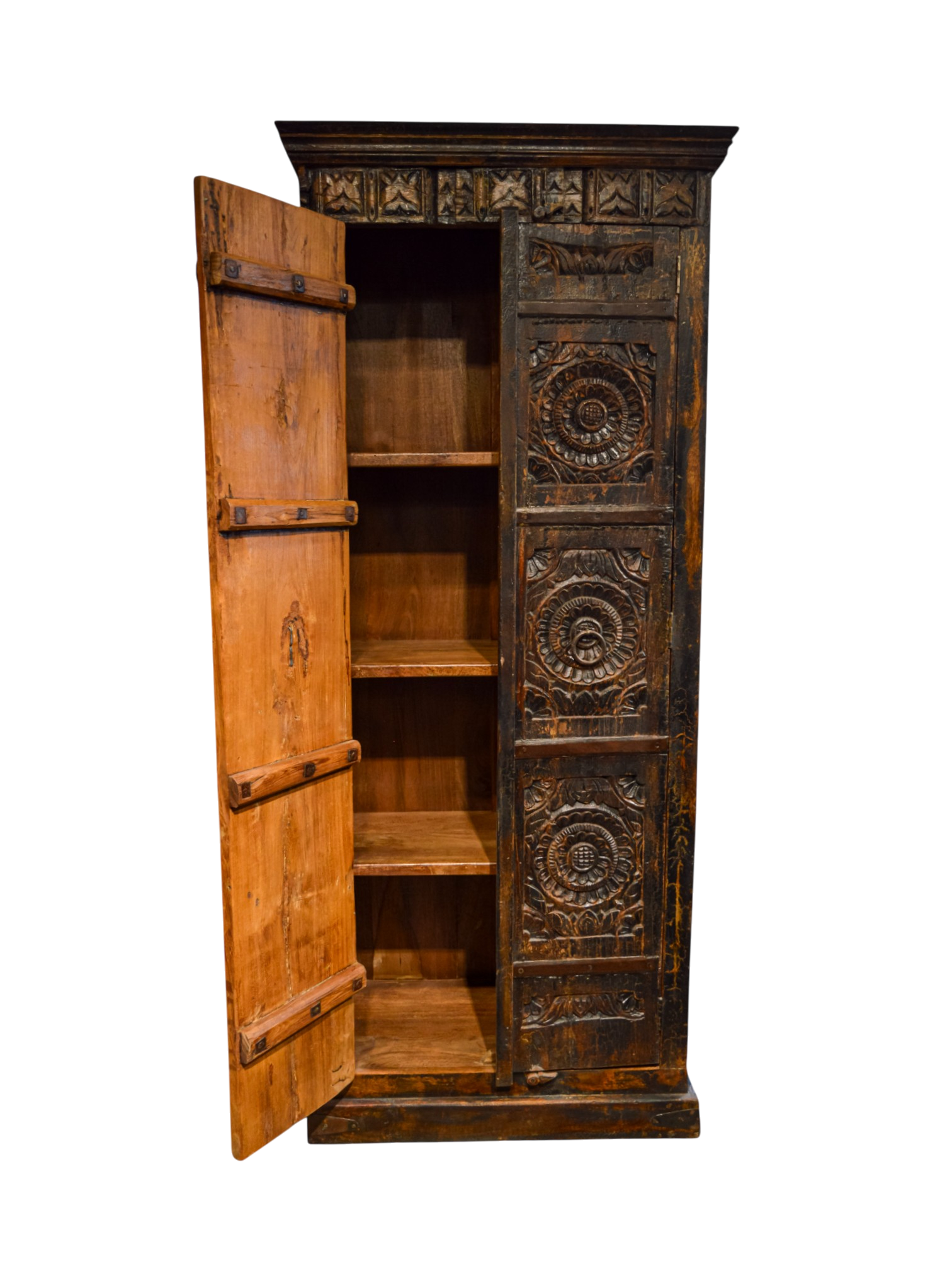 ARMARIO ALTO 2P TALLADO KALYAN IN23AESM148