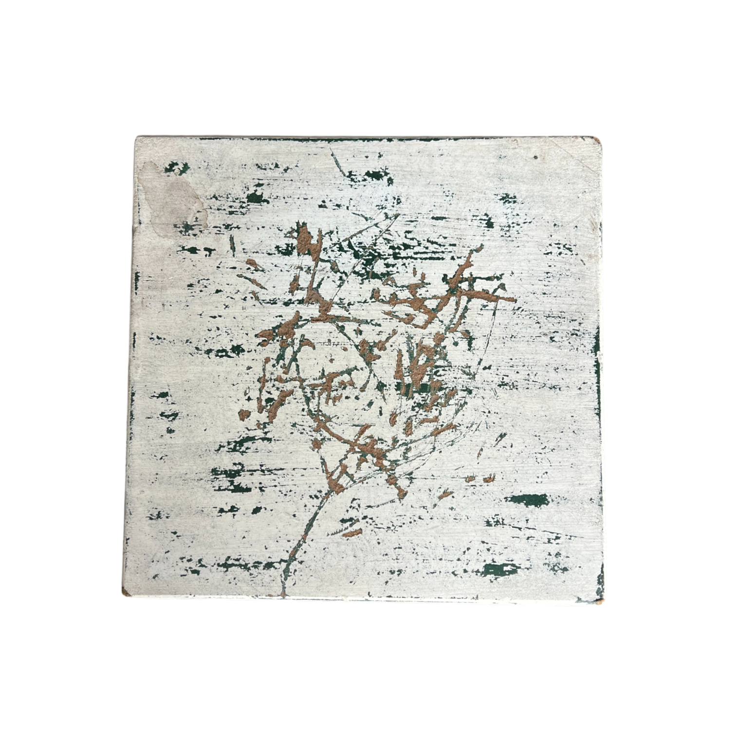 INDIA MESA DE MADERA BAJA BLANCA RAHNI INMES01