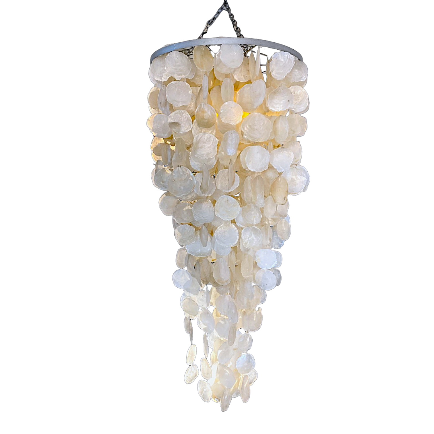 LÁMPARA COLGANTE INDIA NÁCAR CHANDRA IDLAMCO