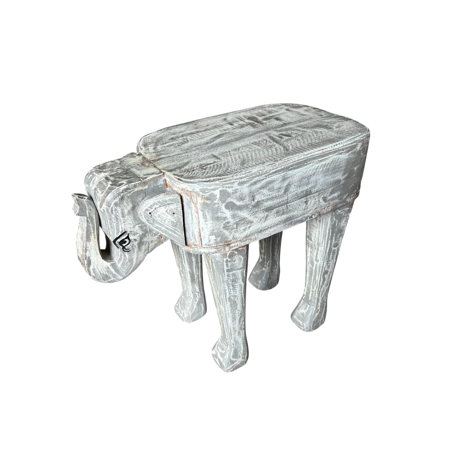 INDIA MESA ELEFANTE MADERA GAJARA INMES02