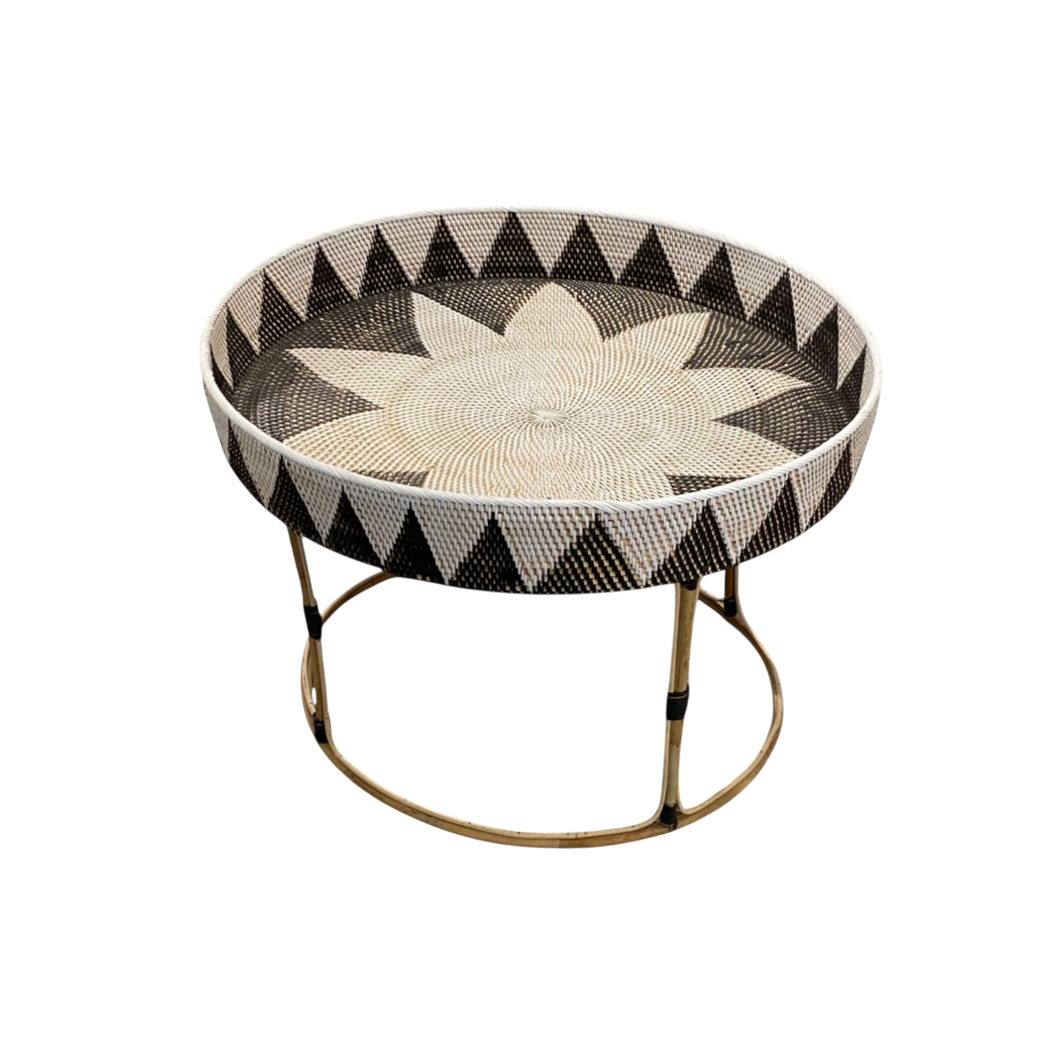 MESA DE CENTRO INDONESIA TRIANGLE GRANDE IDTBA07G