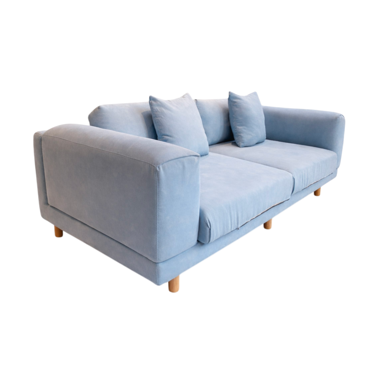 Sofá moderno celeste claro CNSOF915C