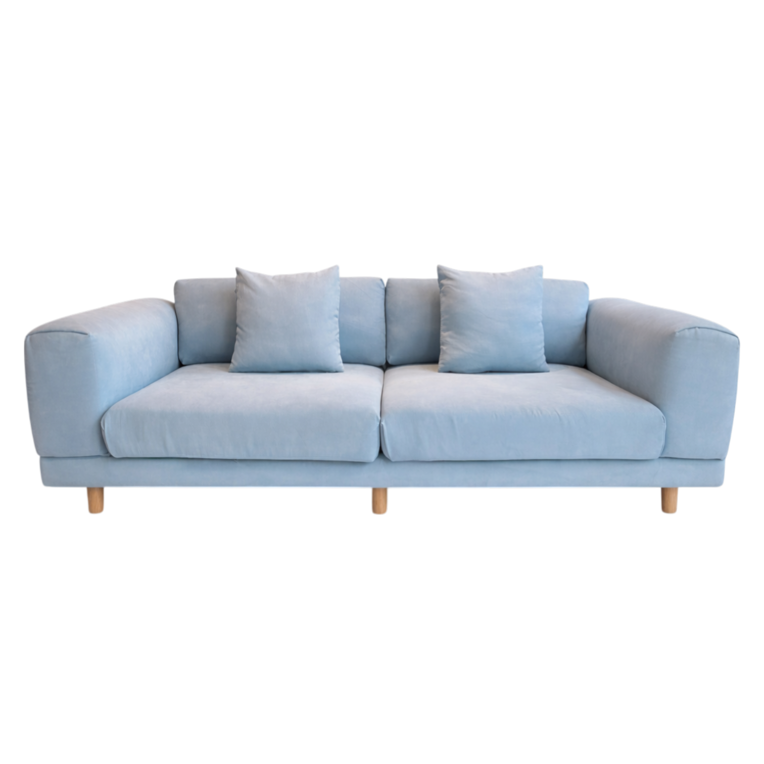 Sofá moderno celeste claro CNSOF915C