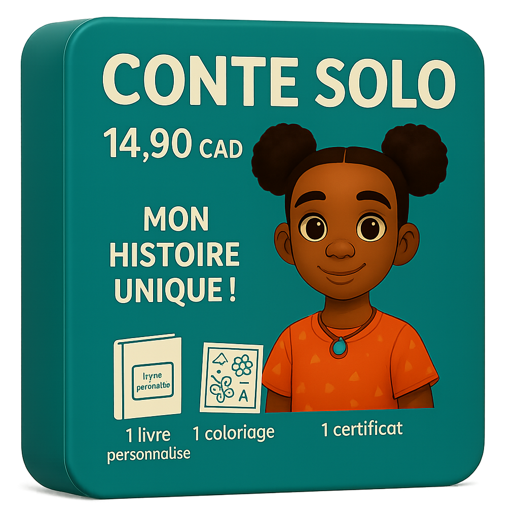 Conte Solo Personnalisé | L'Histoire Unique de Votre Enfant avec Kora