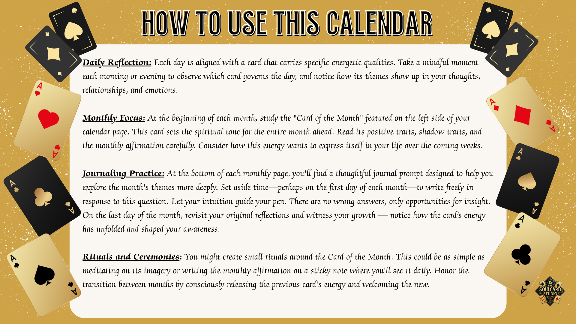 2026 Cardology Calendar