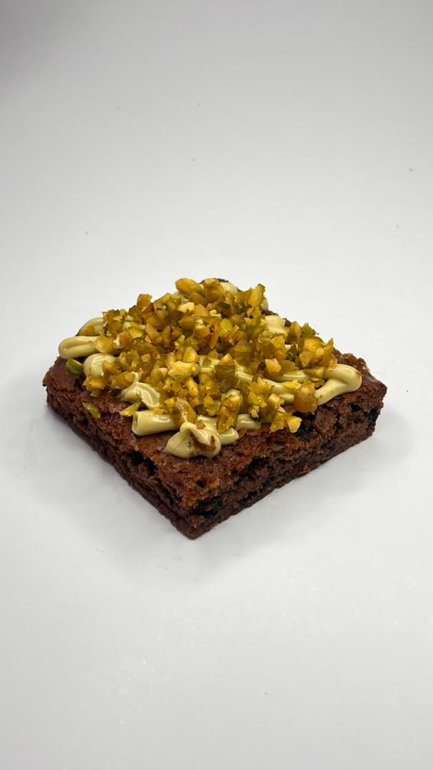 brownie pistacho
