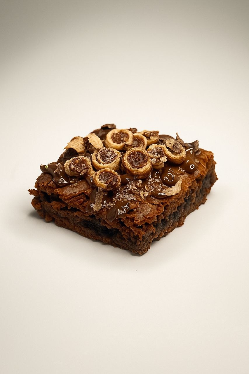 Brownie Nutella y pirulin