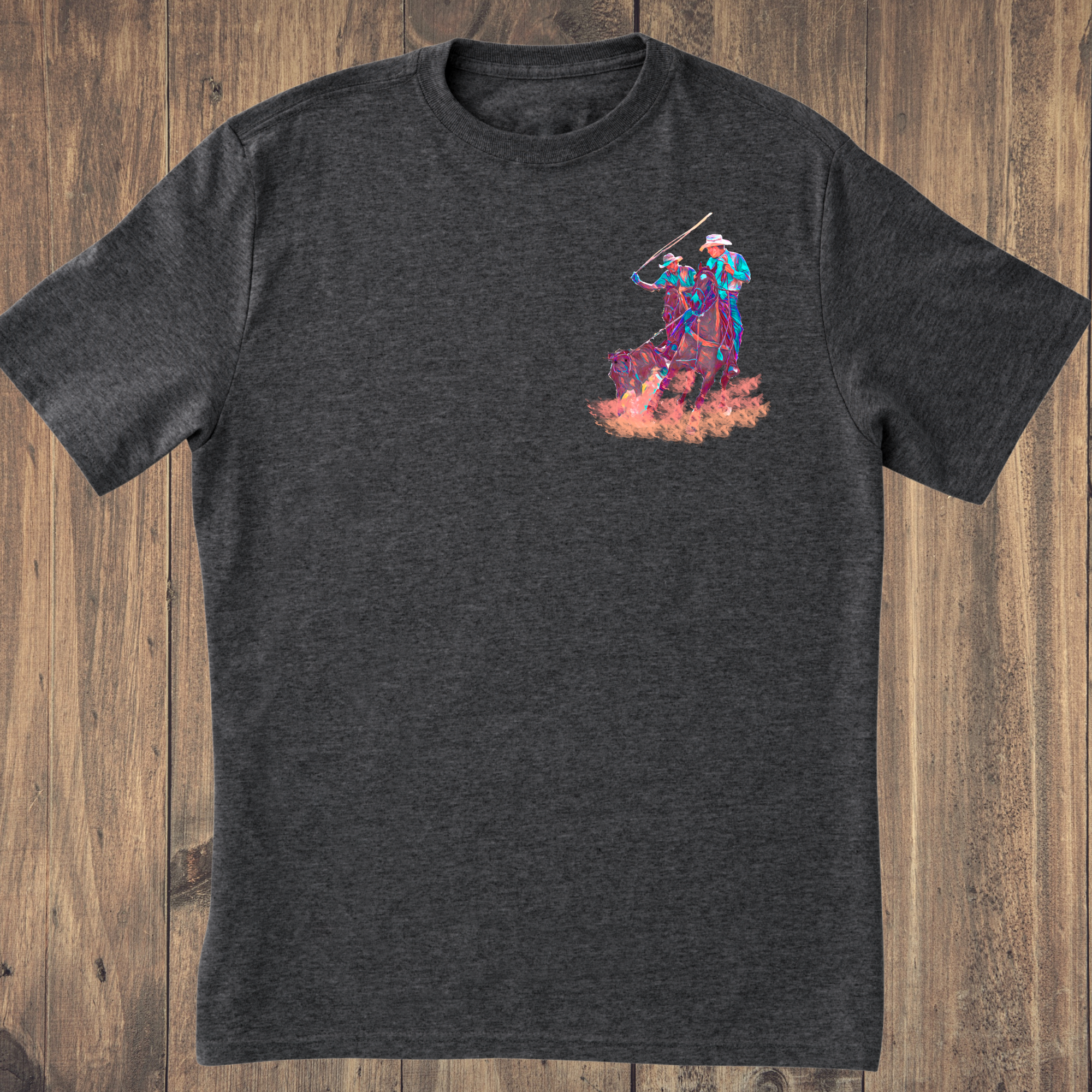 Watercolor Team Ropers