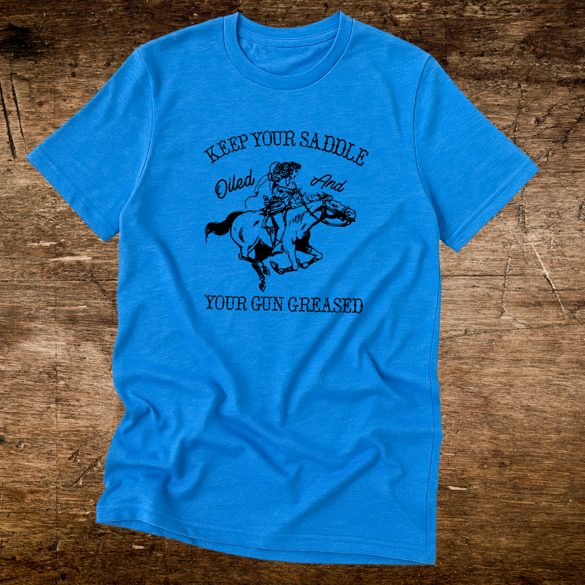 Keep your saddle oiled