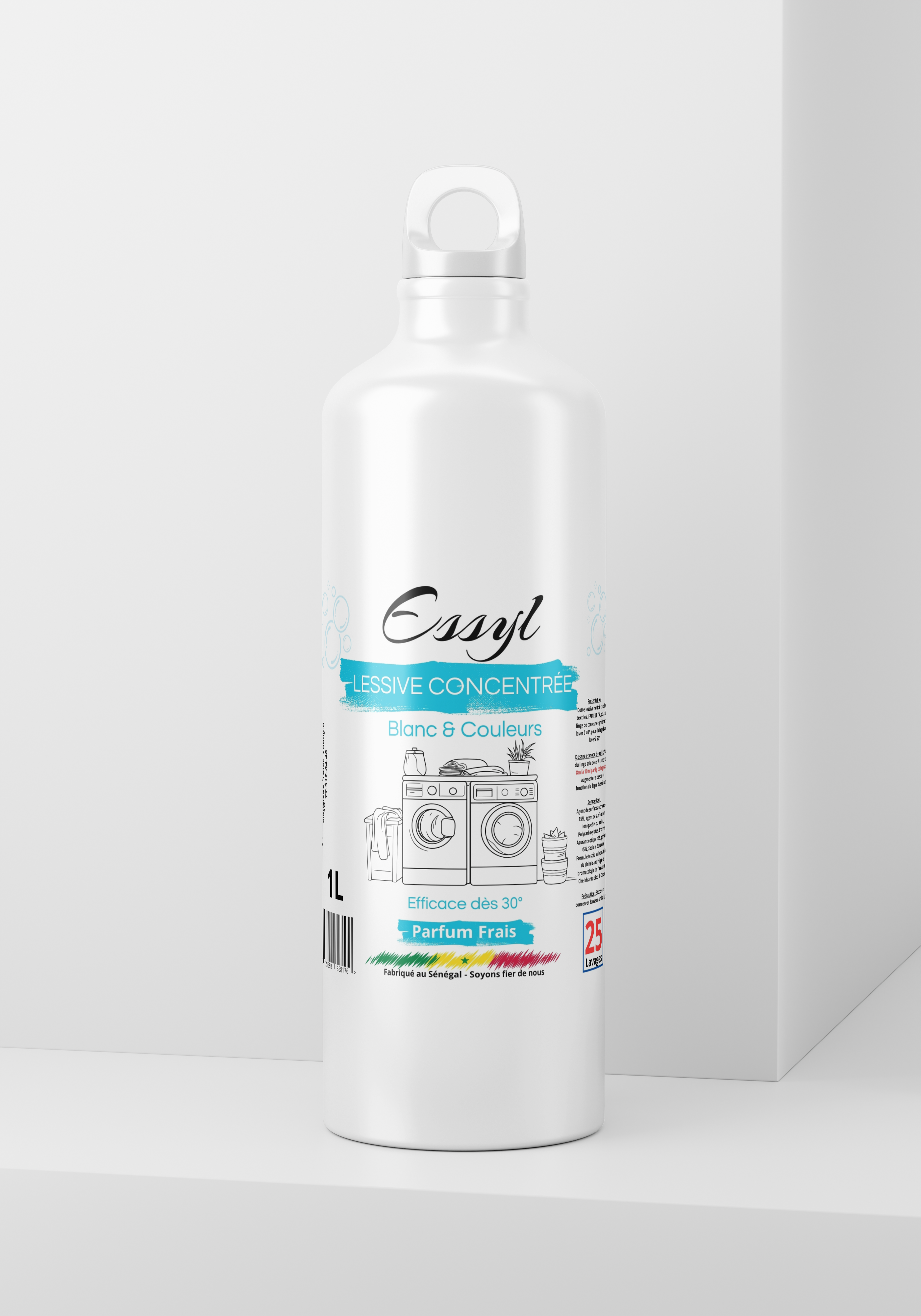 Lessive Frais Concentrée Essyl 1L