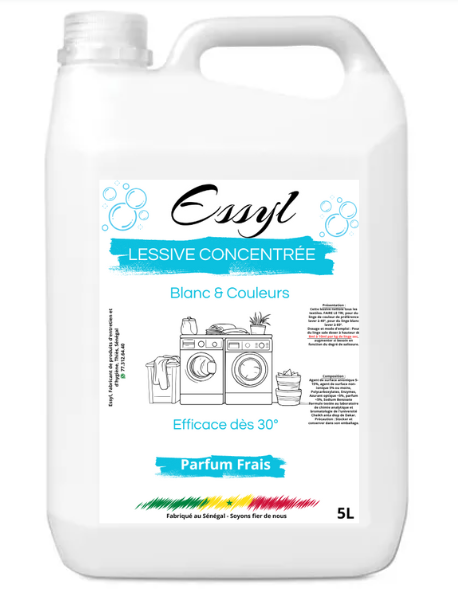 Lessive Frais concentrée Essyl 5L