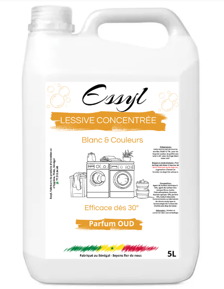 Lessive Oud concentrée Essyl 5L