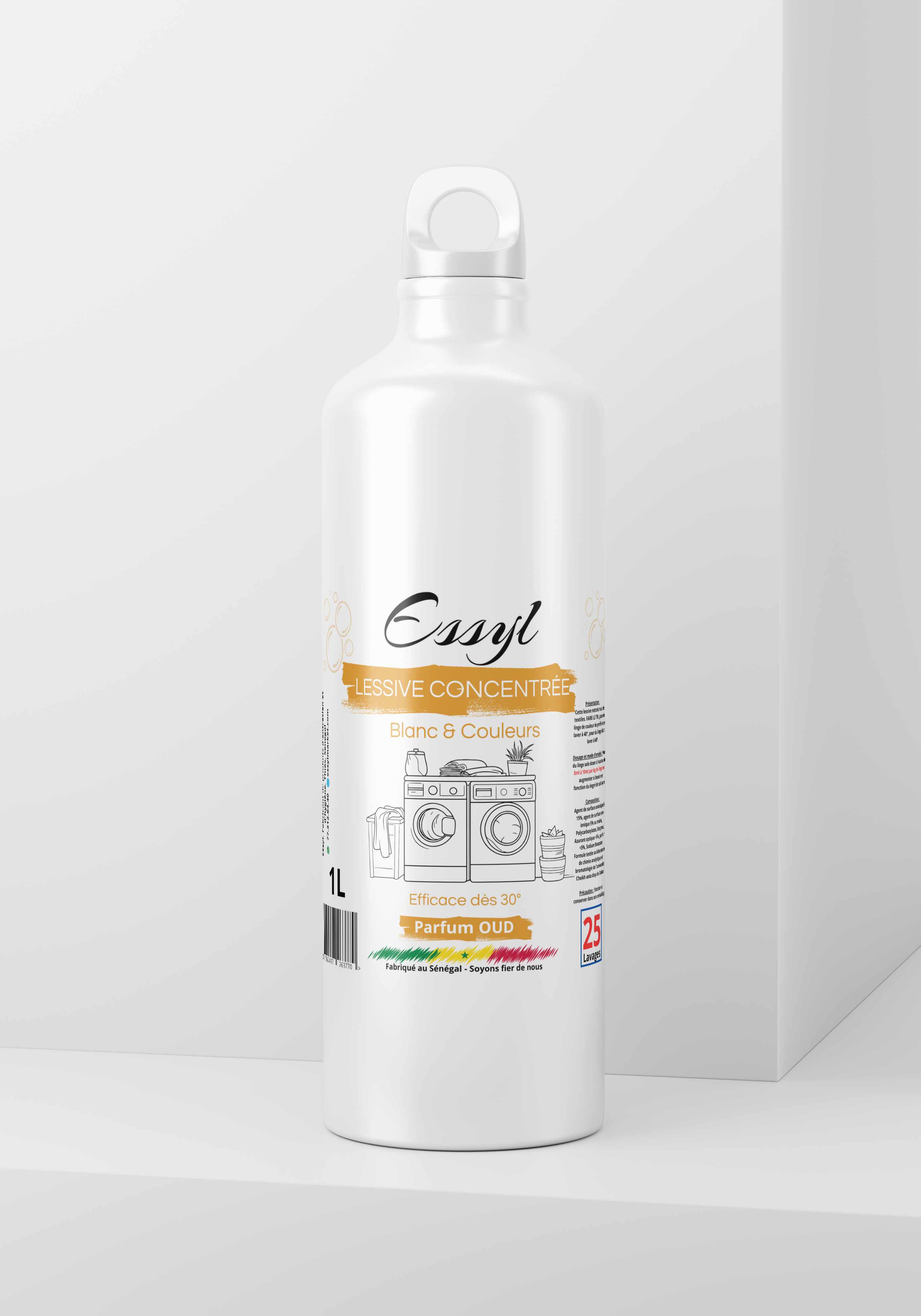 Lessive Oud Concentrée Essyl 1L