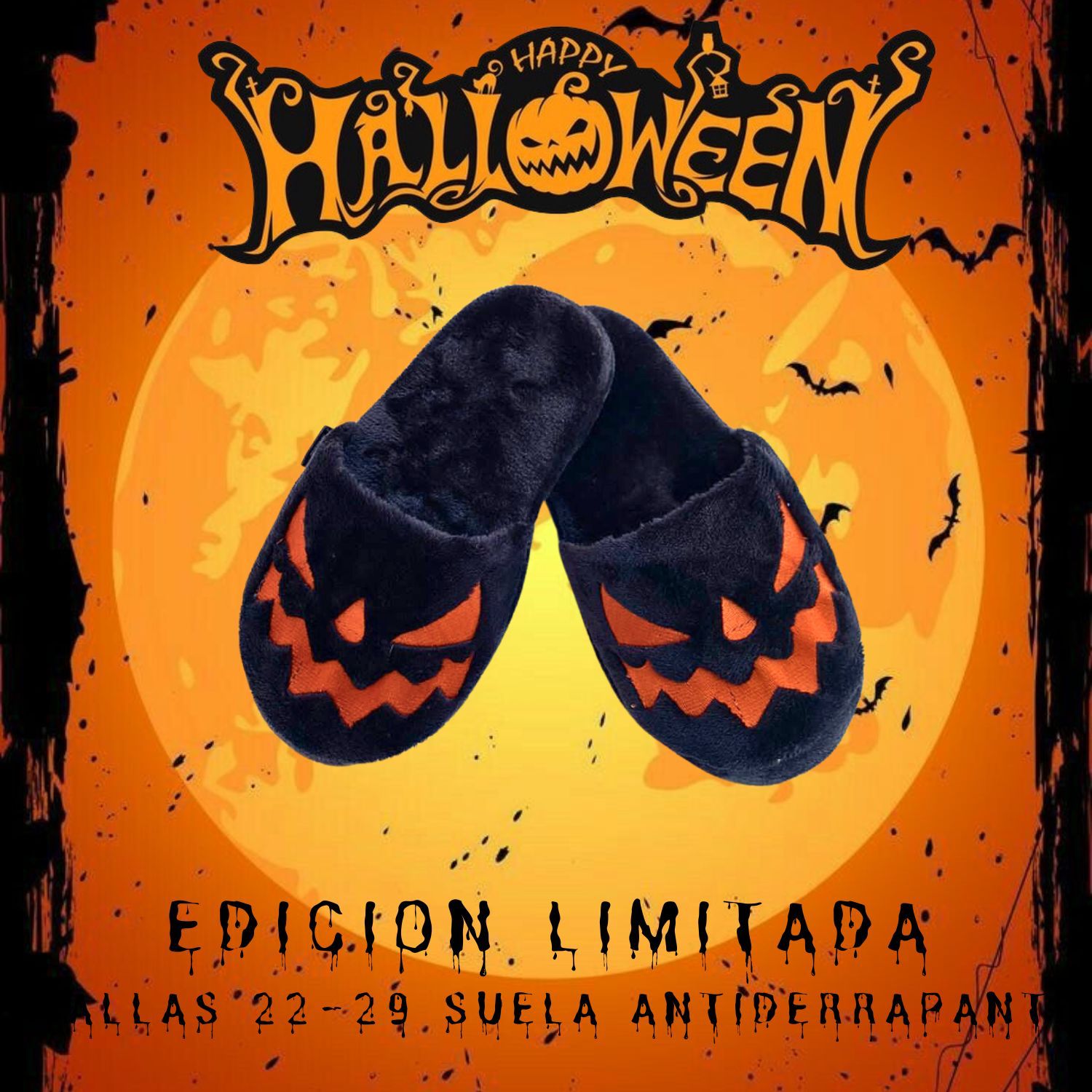 Pantuflas de Halloween