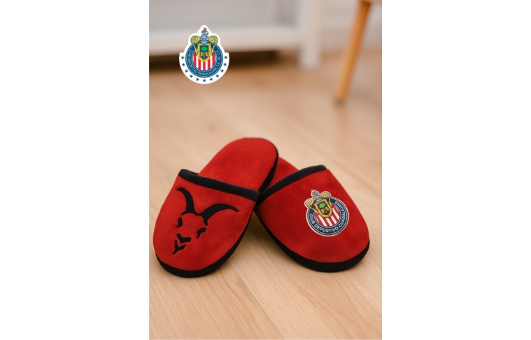 Pantuflas Rojas Chivas