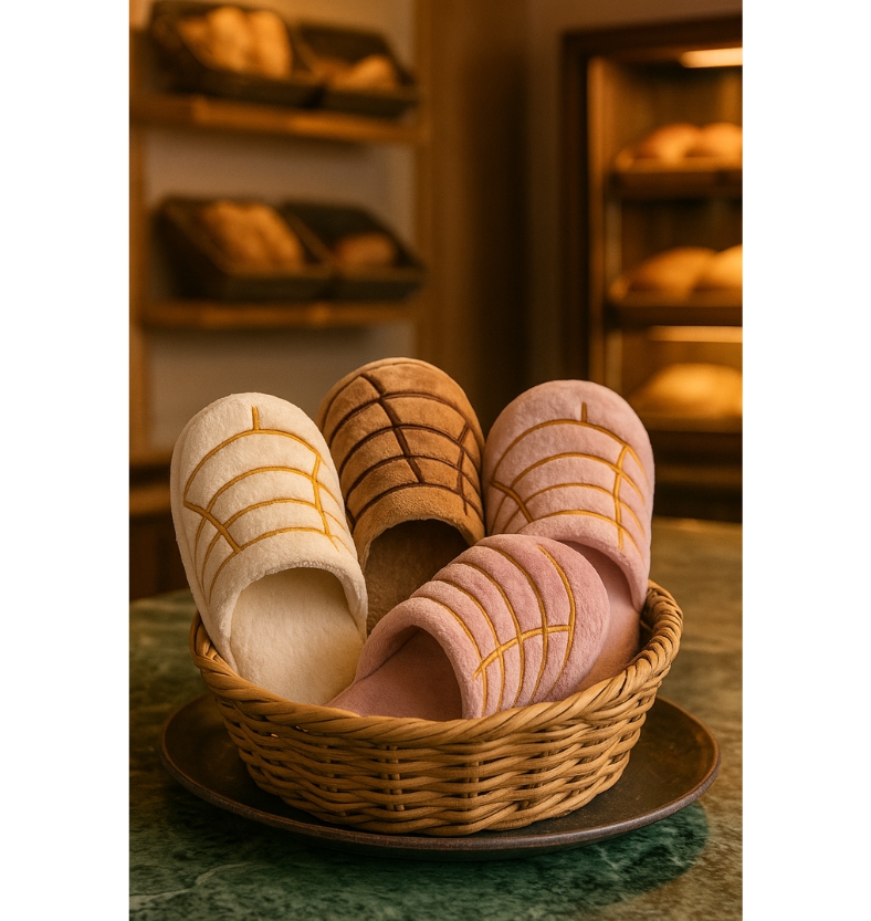 Pantuflas de Concha pan (Pantuconchas)