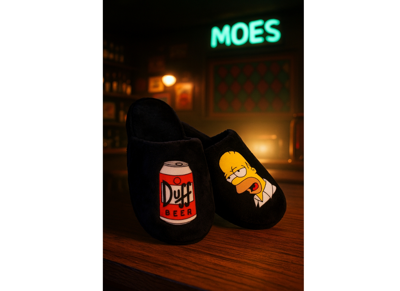 Pantuflas de Homero Beer - Los Simpson