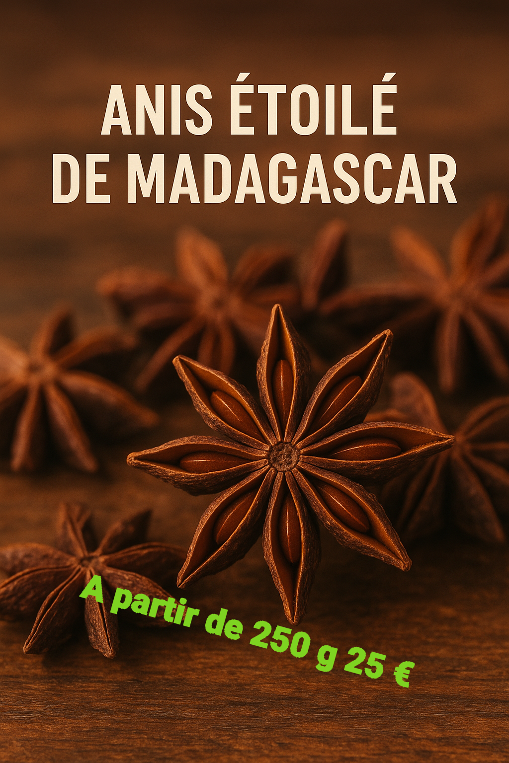 Anis étoilé de Madagascar