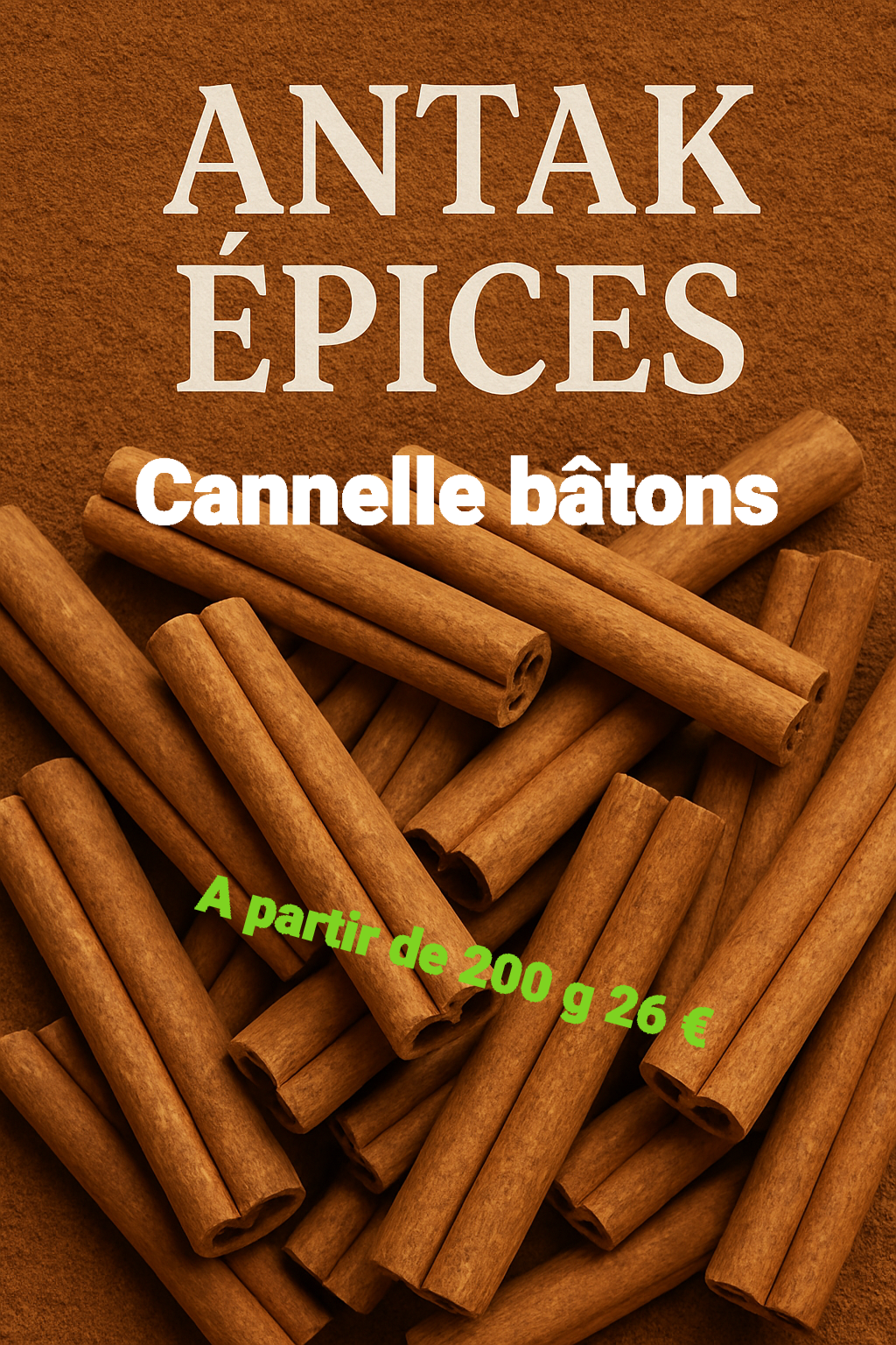 Cannelle bâtons