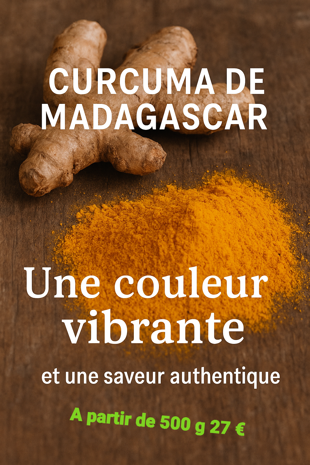 Curcuma de Madagascar