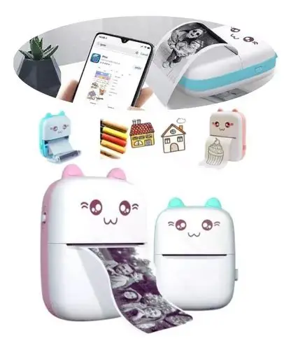 Mini impresora térmica portátil