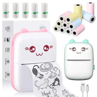 Mini impresora térmica portátil