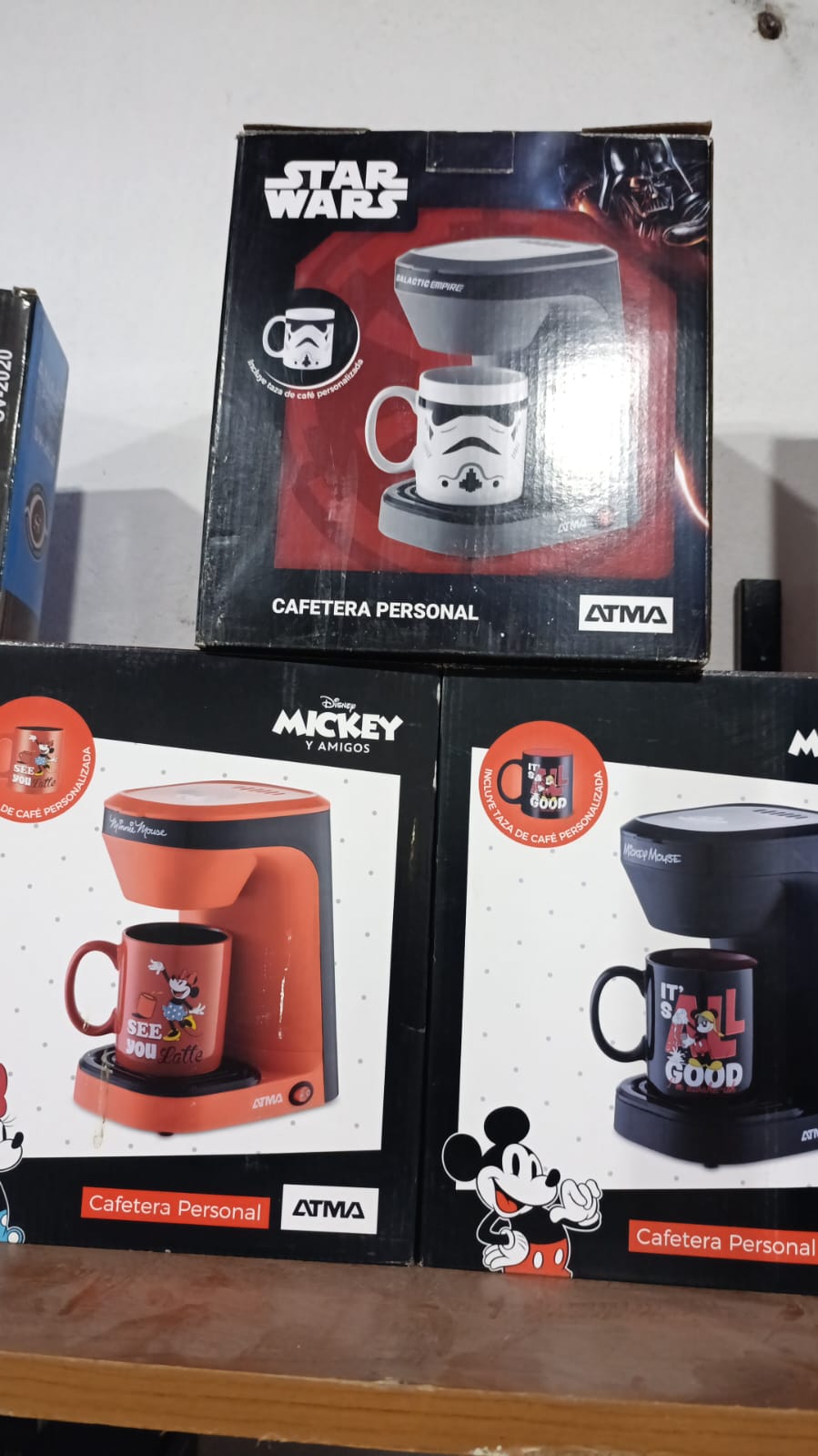 Cafetera disney ATMA