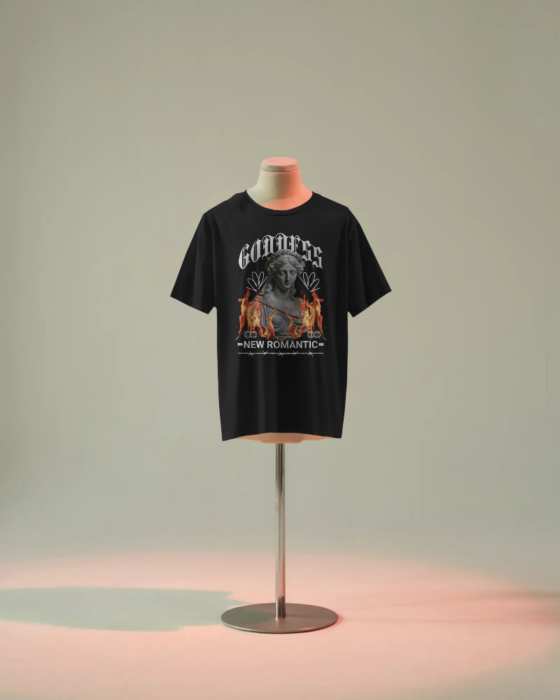 Goddess New Romantic Oversized T-Shirt
