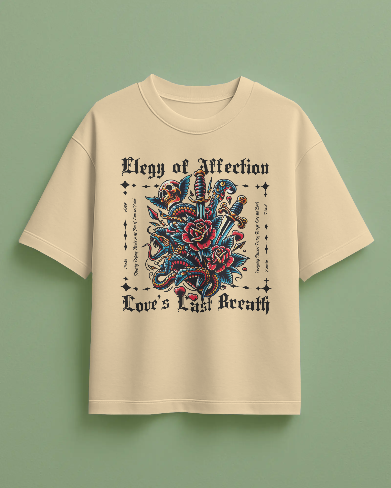 Elegy of Affection Oversized  T-Shirt