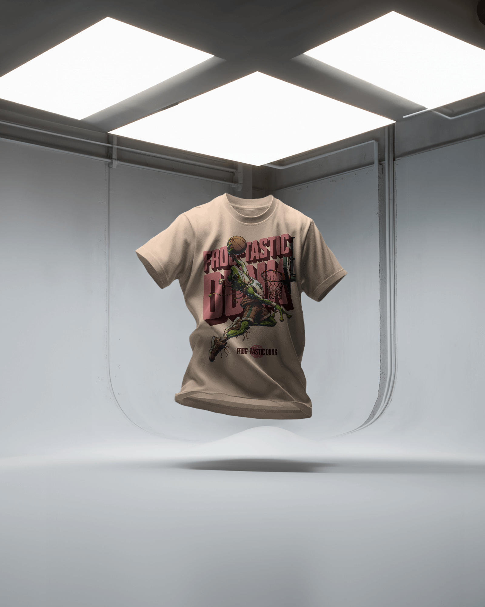 Frogtastic Dunk Oversized T-Shirt