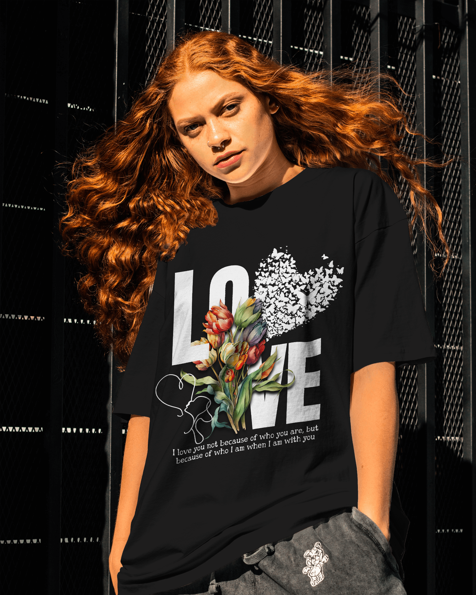 LOVE Oversized  T-shirt