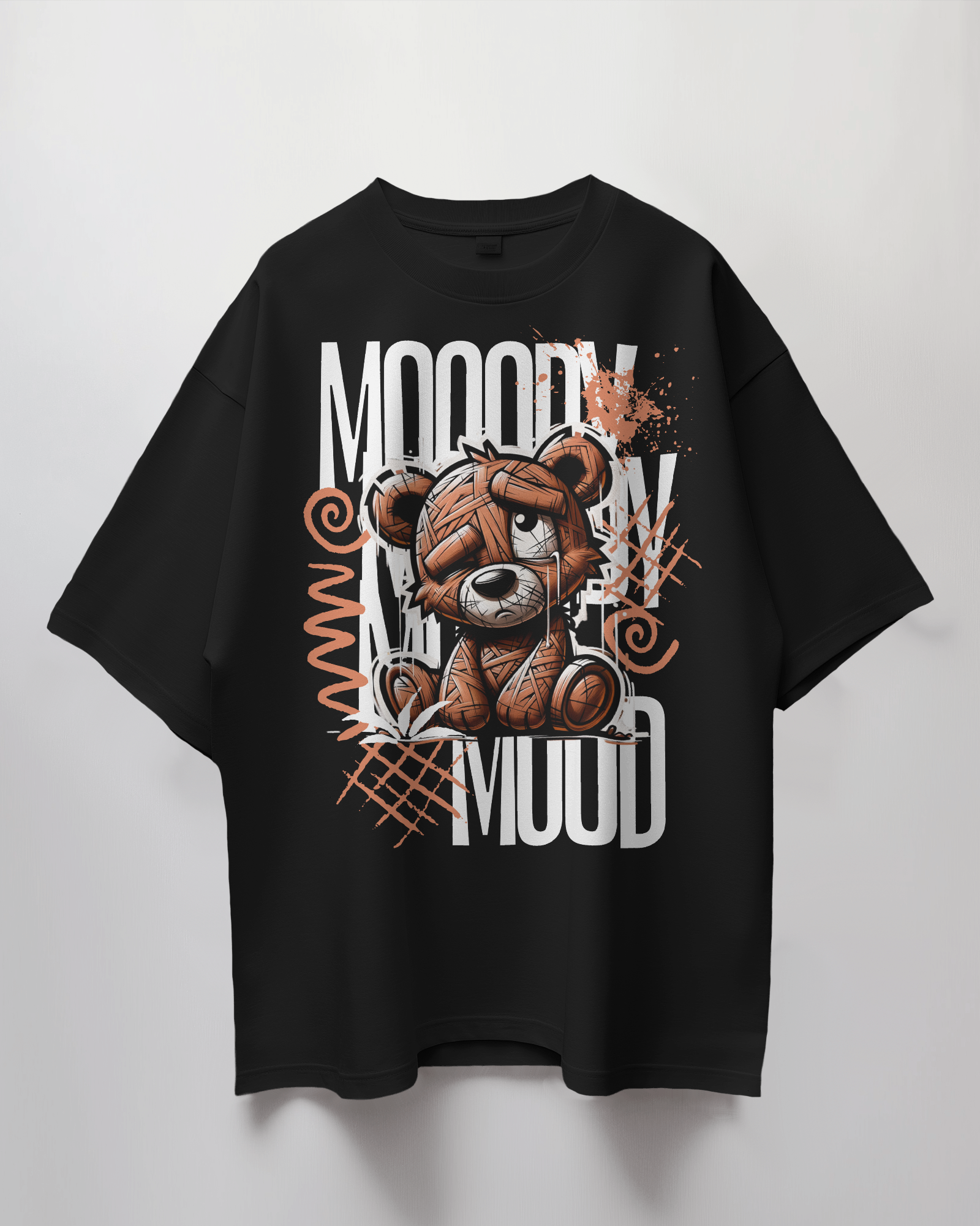 Moody Bear Oversized T-Shirt