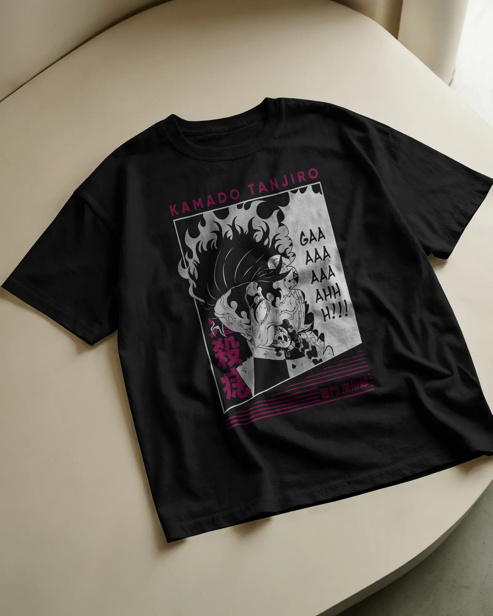 Kamado Tanjiro Anime Over sized T-Shirt