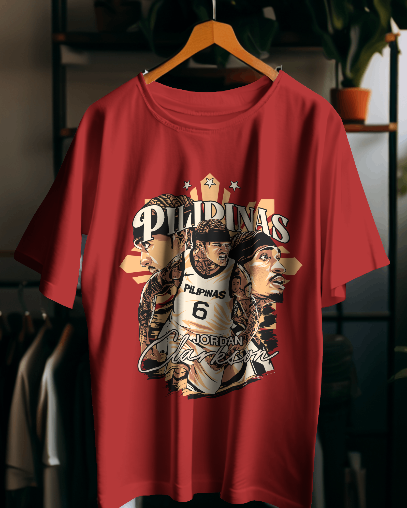 Pilipinas Basketball Oversized T-Shirt
