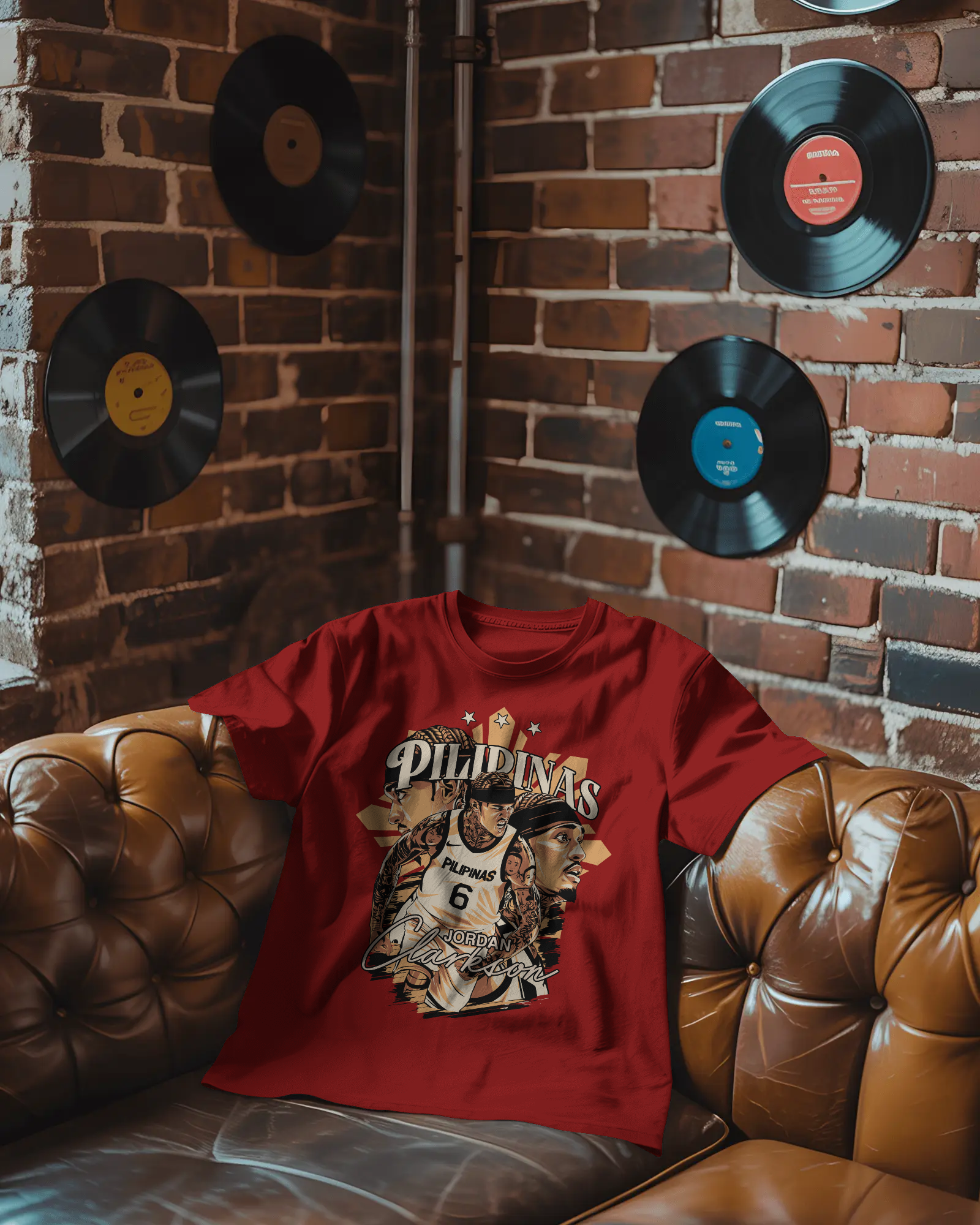 Pilipinas Basketball Oversized T-Shirt