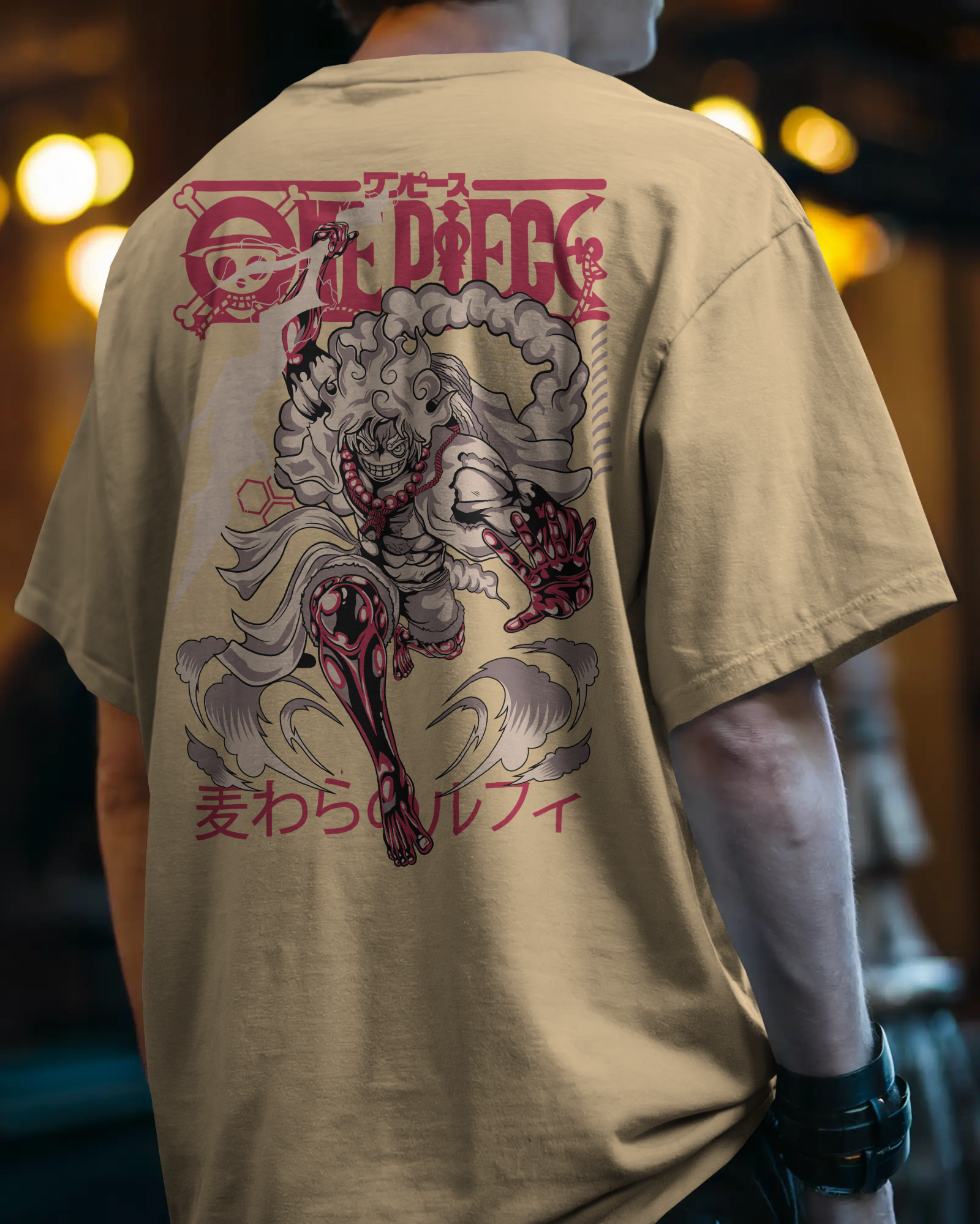 One Piece Anime Oversized  T-Shirt