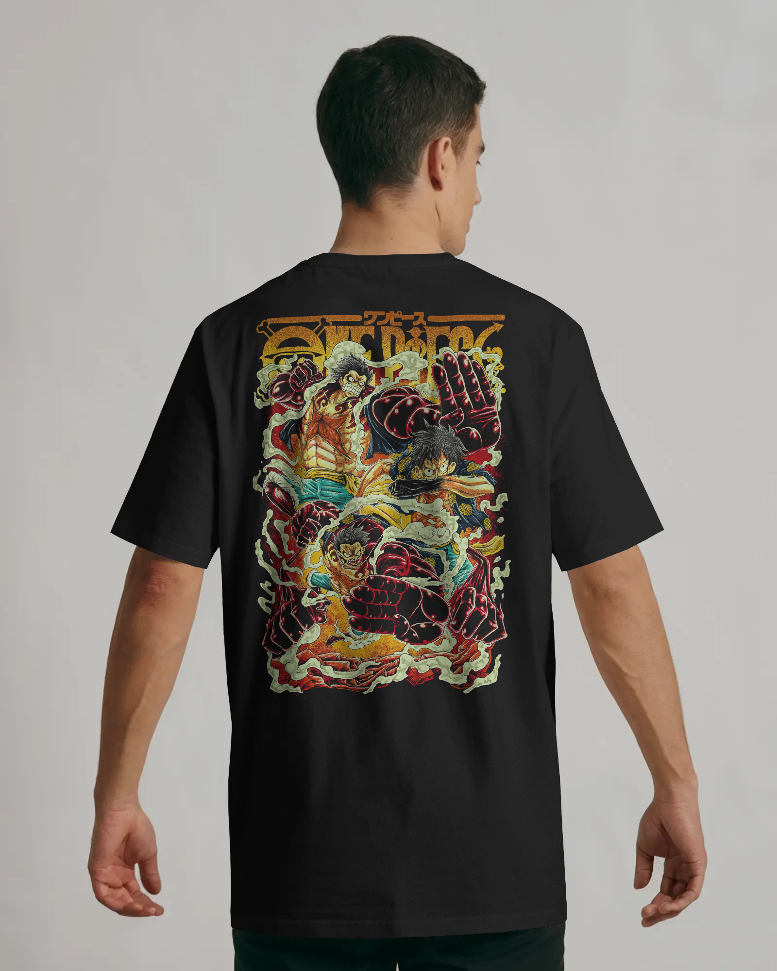 One Piece Anime Oversized T-Shirts