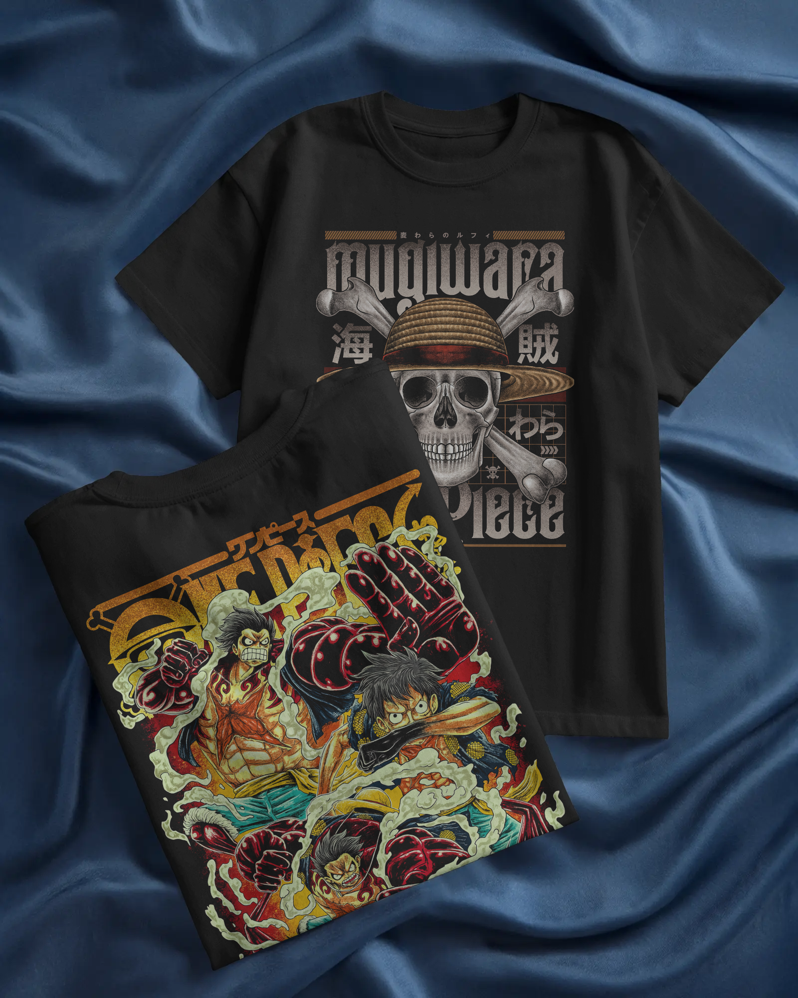 One Piece Anime Oversized T-Shirts