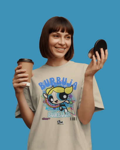 Burbujas Cartoon T-shirt