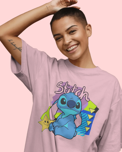 Stitch Oversized T-Shirt